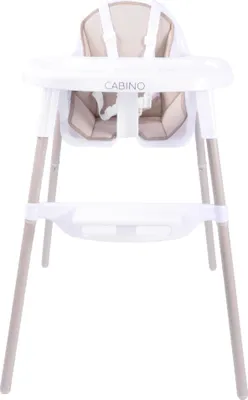 Image de Chaise haute Cabino Situp blanc argile