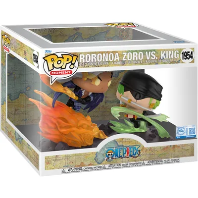 Produktbild von Funko Pop! Animation: One Piece - Roronoa Zoro vs. King (Unmasked) Moments Special Edition 1954