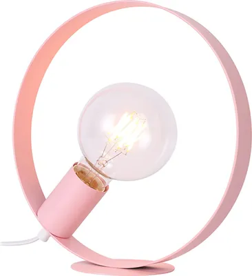 Obrázok produktu pre Candellux Ružová stolová lampa Nexo Ledea pre žiarovku E27 50501200