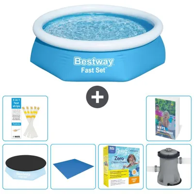 Produktbild von Bestway Fast Set Rund - 244x61 cm - 7-teilig  S24