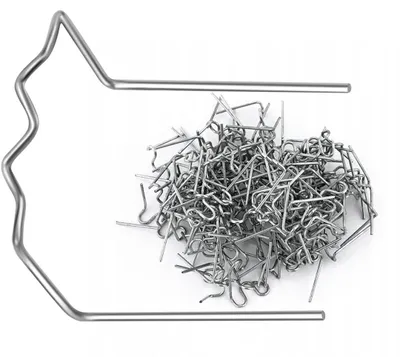 Productafbeelding van Nietjes voor Plastic 90° - 0,8mm, 100 Stuks | Kunststof, Duurzaam, Precisie | voor Auto en Meubelmontage