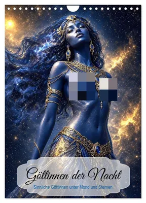 Produktbild von Göttinnen der Nacht (Wandkalender 2027 DIN A4 hoch), CALVENDO Monatskalender