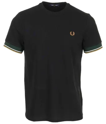 Produktbild von T-Shirt Fred Perry Twin Tipped Cuff T-Shirt für Herren