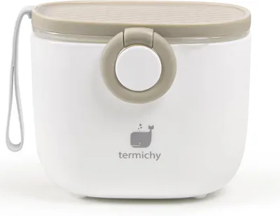 Imagen del producto de Dispensador hermético para leche en polvo, 250 g, con cuchara, ideal para llevar