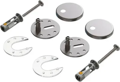 Produktbild von Jungborn Scharnier zu WC TWO edelstahl