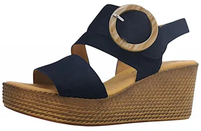 Image de Sandales à talons Gabor pour femmes 31393931303736 Bleu 41 EU