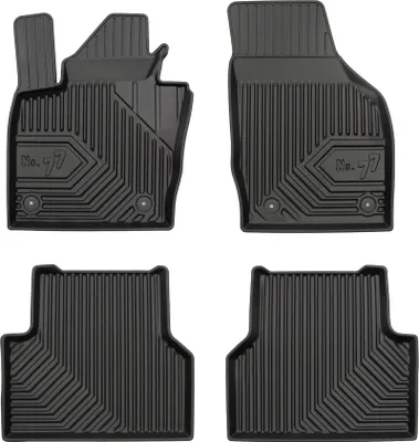 Immagine prodotto di Tappetini in gomma No.77 per Audi Q3 I 2011-2018 TPE gomma nera 4 pz