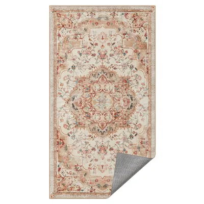 Produktbild von Orientteppich, SONGMICS HOME, Wohnzimmerteppich, rutschfester Teppich, Vintage-Stil