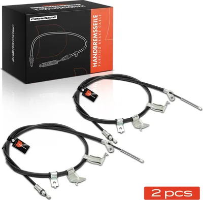 Obrázok produktu pre Frankberg 2x lanko parkovacej brzdy zadnej nápravy na oboch stranách pre Nissan Qashqai +2 I J10 JJ10E NJ10 J11