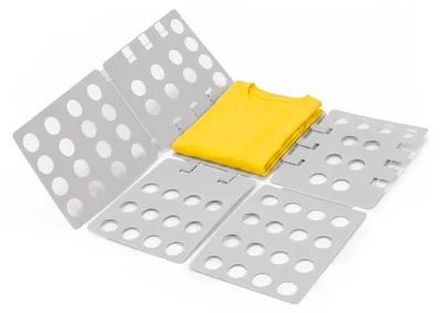Productafbeelding van Kleding Vouwplank - Kledingvouwer - Opvouwplank - Vouwhulp - Grijs