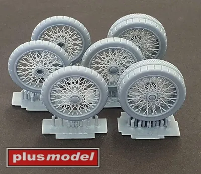 Produktbild von Plus Model DP3016 - 1/35 Wheels set for Lanchester - Neu