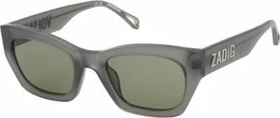 Zdjęcie produktu dla Zadig&Voltaire SZV371 06A5 SHINY OPALINE GREY 52/21/140 Damen Sonnenbrillen