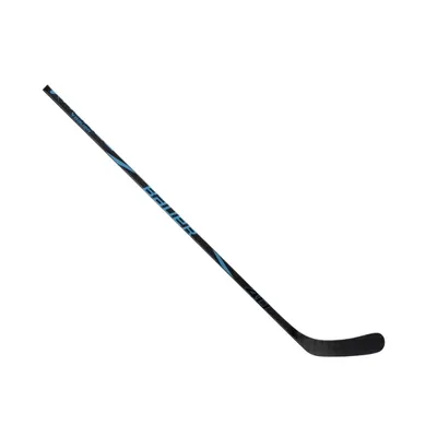 A hockey stick is shown against a white background.