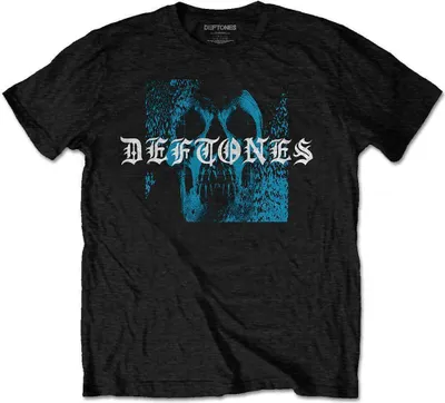 Produktbild von Deftones Static Skull Black XL T-Shirt