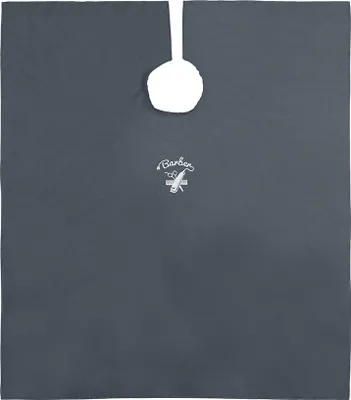 Produktbild von Comair Umhang Barber Denim 144x140cm, Hakenverschluss, Polyester, Stickerei