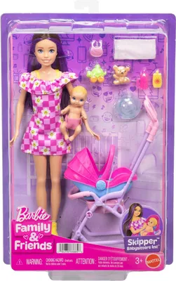 Immagine prodotto di Barbie Skipper Babysitters Inc. JJB42, Fashion Doll, femmina, 3 anni, bambino/ragazza, 226 mm, Multicolore