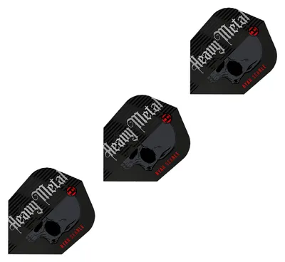 Produktbild von Harrows - Dart Flights "Prime" Set 3er-Pack PP4740 (Einheitsgröße) (Bunt)