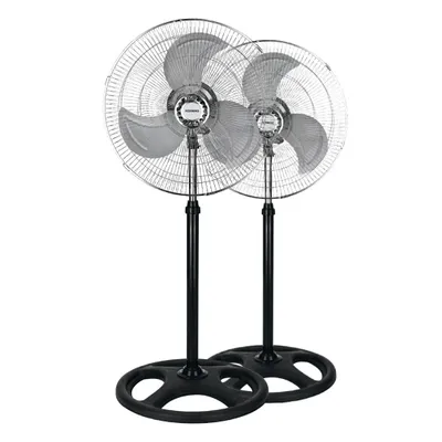 Produktbild von Ventilator Standventilator Rosberg R51760J18S, 70W, 18 Zoll, Oszillierend, Höhenverstellbar, 2er-Pack