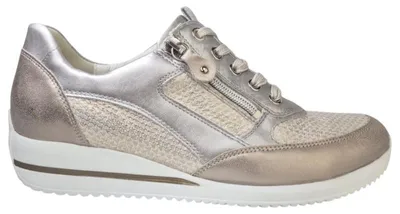 Produktbild von Waldläufer Himona stein platin ZIP Sneaker low Beige