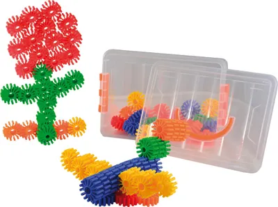 Produktbild von Kreatives Konstruktions Steckspiel Blumenstecker Steckspiel 80 tlg. Box