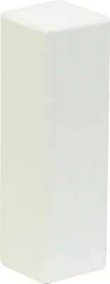 Produktbild von FN Neuhofer Eckstab Weiss 18x18x60mm 2Stk.