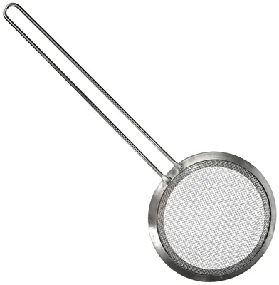Schaumlöffel aus Edelstahl, 13 cm, silberfarben