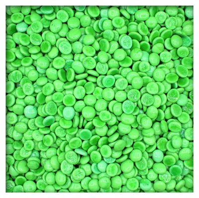 Produktbild von 1 kg opake Glasnuggets Glassteine Muggelsteine Mosaiksteine 17-19 mm Mint