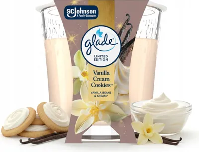 Image de Bougie parfumée Cookies à la crème