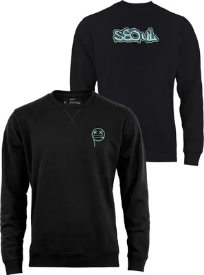 Produktbild von Cotton Prime® Sweatshirt Street Art Seoul - Weltenbummler Kollektion M Schwarz