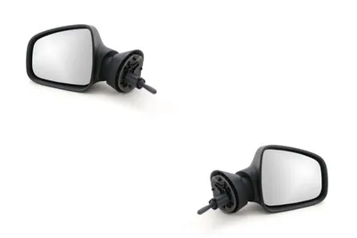 Image de Johns, rétroviseur extérieur adapté à Dacia Logan MCV 02/07- set gauche droite noir