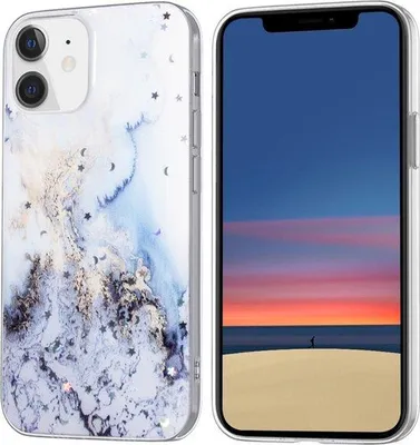 Produktbild von Apple iPhone 12 Mini TPU Backcover Glitter