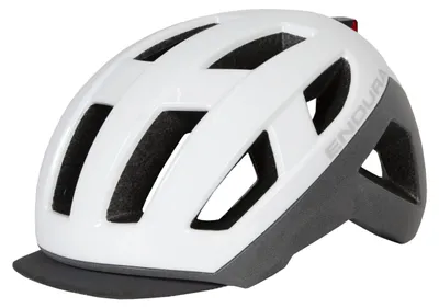Zdjęcie produktu dla Kask rowerowy Endura Urban Luminite dla mężczyzn, kolor biały, rozmiar L-XL