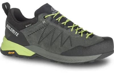 Produktbild von Dolomite Crodarossa Leather GTX Ms Zustiegsschuhe Silver Green/Lime Green UK 8,5 - EU 42,5