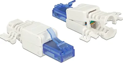 Image de Delock 86417 DELOCK RJ45 Stecker Cat.6A UTP werkzeugfrei 2 Stück