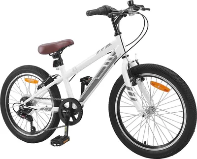 Produktbild von vidaXL Mountainbike 20 Zoll 6-Speed für 5-8 Jahre alt Weiß