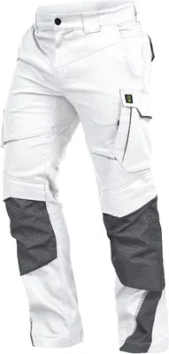 Produktbild von Leibwächter Bundhose Flex-Line Herren FLEXH Gr. 70 weiß/grau