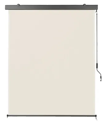 Image de Store vertical extensible, résistant aux UV,manuelle , Beige 140 cm x 250 cm
