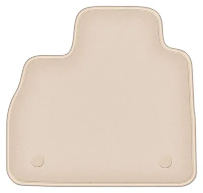 Produktbild von DURBAN Beige Velours-Fahrerfußmatte für Renault Espace V Minivan (2015-)