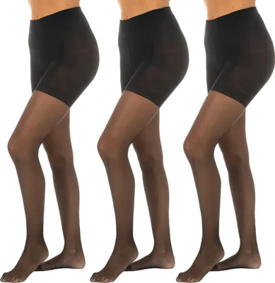 Produktbild von Jolie Folie Pack-3 Push-up-Höschen 20 Den PUSHUP20 Frau