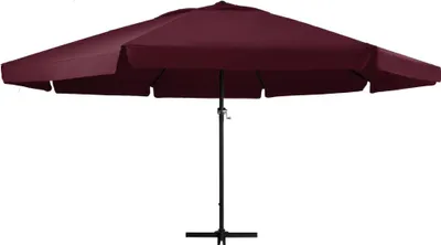 Obrázek produktu pro vidaXL Slunečník s hliníkovým stožárem 600 cm Bordeaux Red