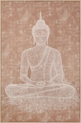 Produktbild von Bedruckte leinwand shanka 78x118cm braun  - Atmosphera créateur d'intérieur