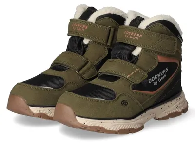 Productafbeelding van Dockers, winterlaarzen voor dames, kleur groen, materiaal: synthetisch, maat: 39