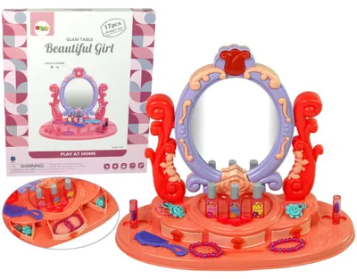 Produktbild von Leantoys Schminktisch mit Spiegel, Licht und Sound