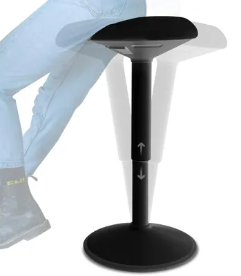 Image de Tabouret ergonomique oscillant avec hauteur réglable