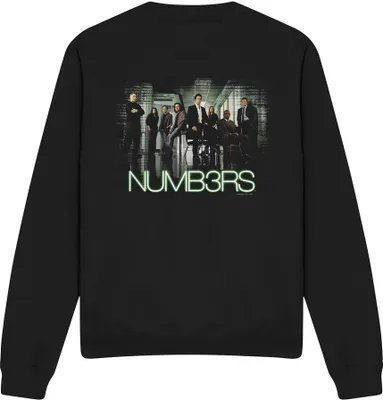 Produktbild von Numb3rs - Sweatshirt für Herren/Damen Uni TV12119 (M) (Schwarz)
