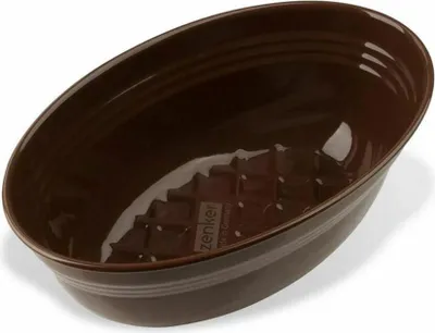 Immagine prodotto di Zenker Brotbackform ovale Dein Brot!, 26,5x16,5cm, Emaille