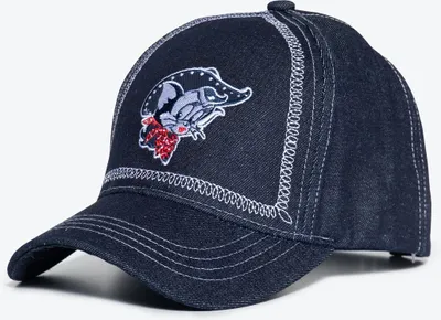 Produktbild von Queen Kerosin Denim Cap »Rebel At Heart Texas Pride«