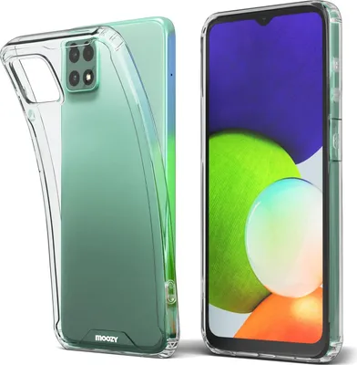 Produktbild von Hülle für Samsung Galaxy A22 5G Hülle Silikon transparent