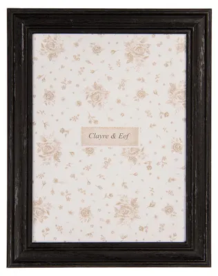 Produktbild von Clayre & Eef Bilderrahmen 10x15 cm Schwarz MDF