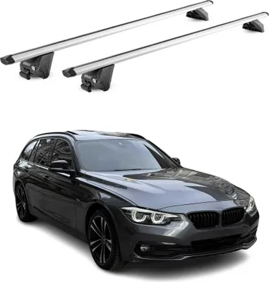 Produktbild von Dachträger Grundtäger für BMW 3er Touring F31 G21 2012-2025 100kg Alu Silber ABE
